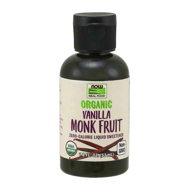 Now Foods Organic Monk Fruit Liquid Sweetener 53/59ml