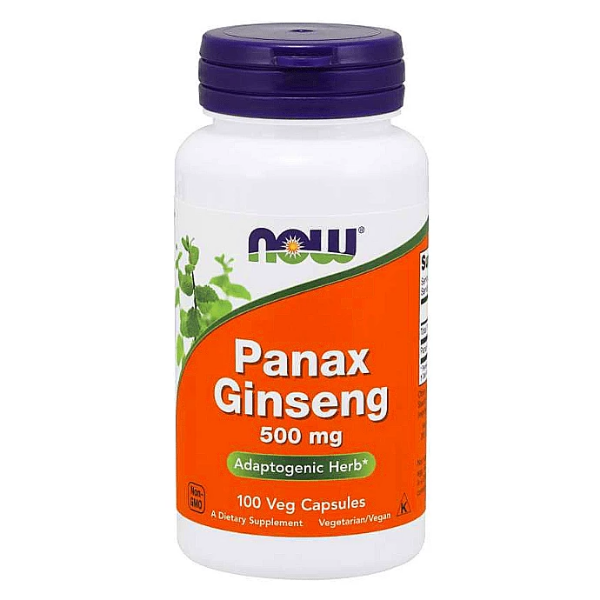 Now Foods Panax Ginseng 500mg 100 Caps