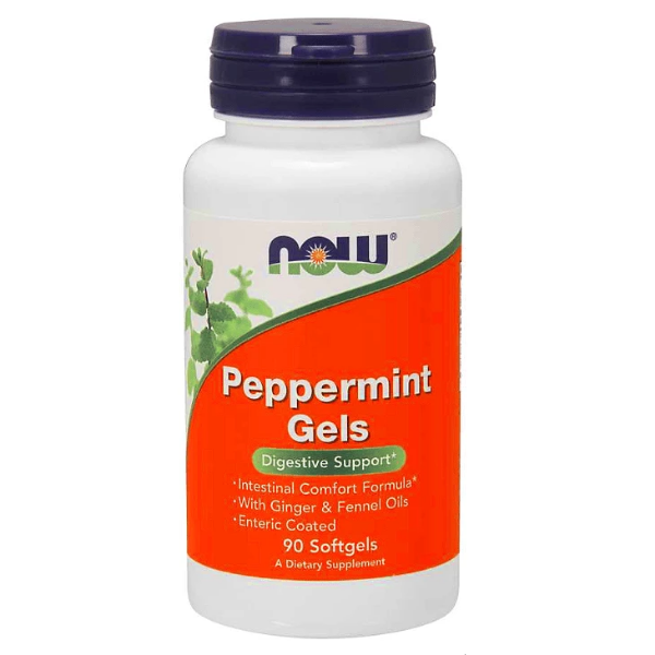 Now Foods Peppermint Gels 90 Softgels