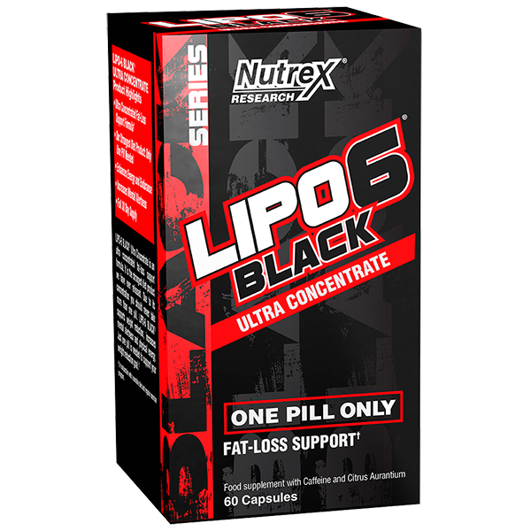 Nutrex Lipo-6 Black Ultra Concentrate 60 Caps - Supplements.co.nz