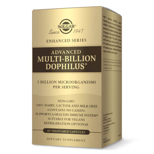 Solgar Advanced Multi-Billion Dophilus 60 Vegetable Caps