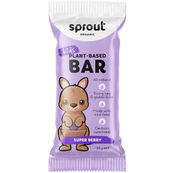 Sprout Organic Kids Plant-Based Bar 30g x12