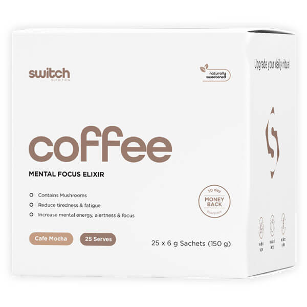Switch Nutrition Coffee Switch 25x6g Sachets
