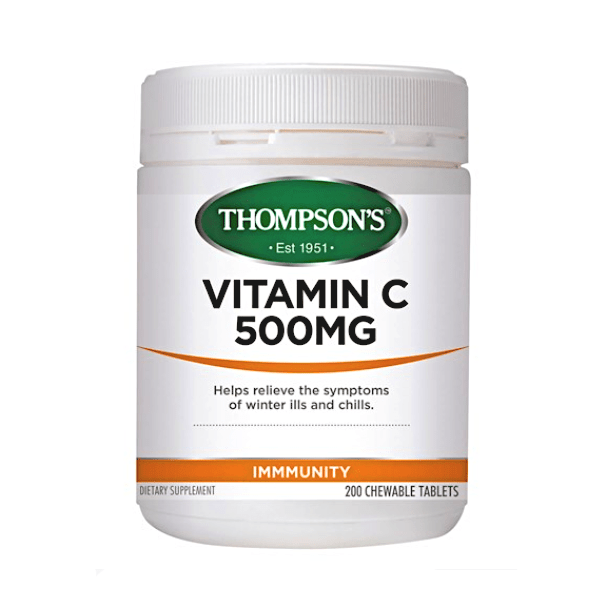 Thompson&#39;s Vitamin C 500mg 200 Chewables