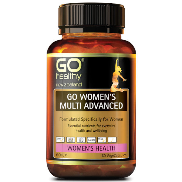 Go Healthy Go Women&#39;s Multi Advanced 60 Caps
